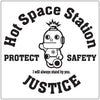 Hot Space Station Justice - T-shirt