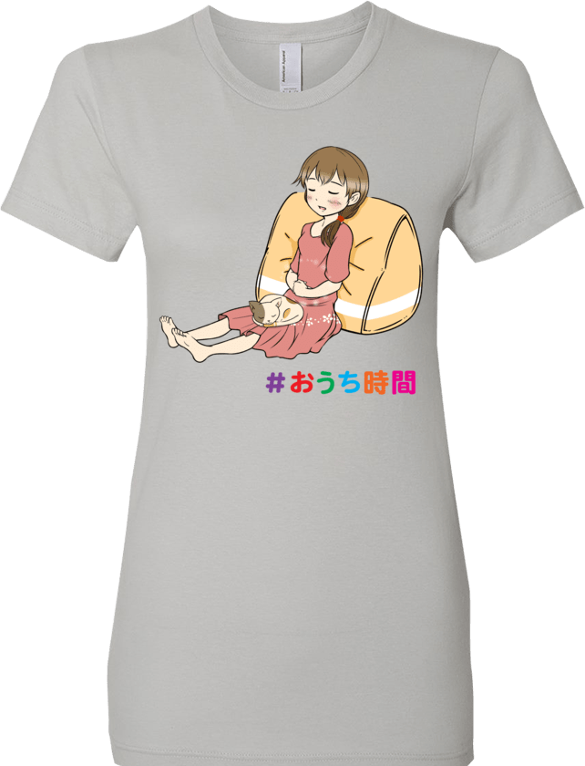 "Stay at Home" (in Japanese) - Women's Tee